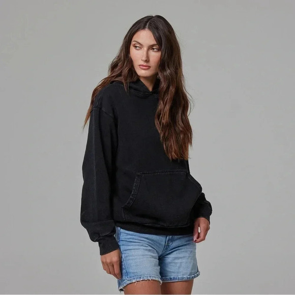 🆕 NWOT Talentless Vintage Black Hoodie in Medium - Picture 3 of 8